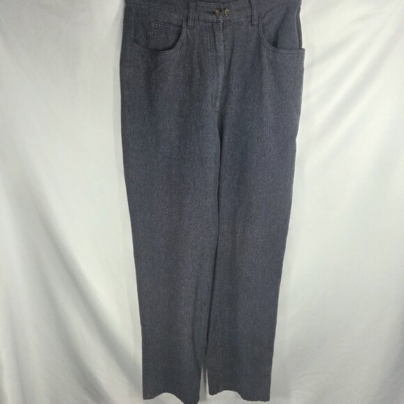 John Rich and Bros Woolrich 100% Cotton Navy 5 Pockets Pants Size 10 - Picture 1 of 10